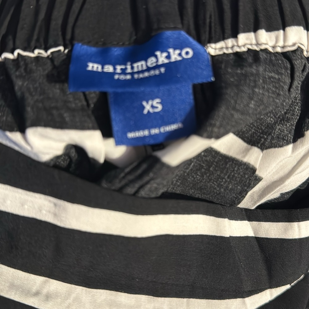 NEW! Marimekko Black & White Striped
Palazzo Pants, Wide Legs Size XS - Picture 9 of 12